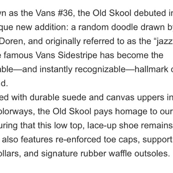 Vans Old Skool skater shoe size men’s 9, women’s 10 1/2 - Picture 7 of 7